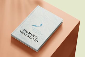 design a minimalist print ready book cover for KDP or ingramspark