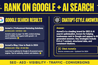 do GEO keyword research for google and ai search
