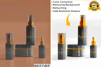 retouch and enhance product photos for ecommerce