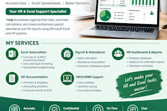 create employee records and payroll sheets