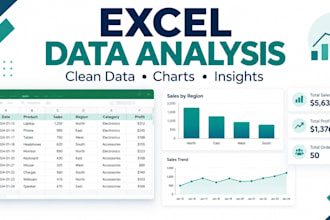 clean, format, and organise data professionally