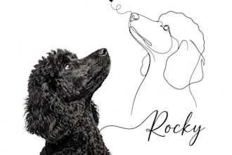 design a minimalist line art , continuous line drawing, and modern line logo