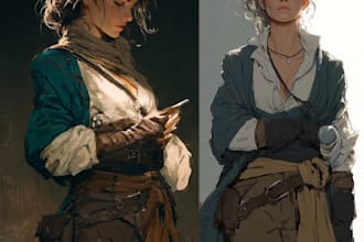 dnd character art and dnd character art