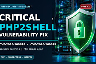 fix php2shell vulnerabilities and secure your PHP website