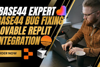 fix lovable replit ai base44 expert integration app bug fixing app