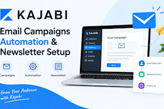 setup kajabi email campaigns email automation and email newsletter