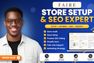 faire promotions faire brand setup faire store manager marketing faire SEO fair