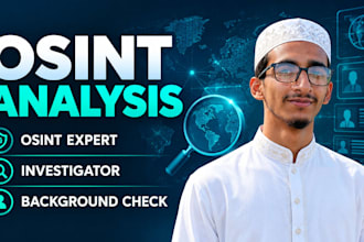 do osint investigation and digital footprint analysis