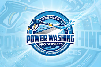 do cleaning, power washing and pressure washing logo