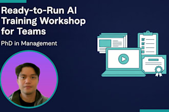 design a ready to run ai at work training workshop for your team