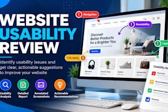 review your website usability and user experience