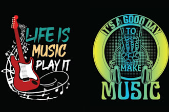 quality vintage radio podcast logo with t shirt design