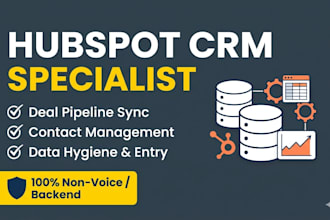 organize your hubspot CRM contacts, deals, and sales pipelines