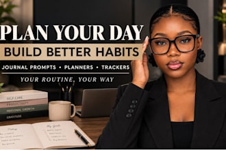 create journal prompt custom planner and daily planning guides