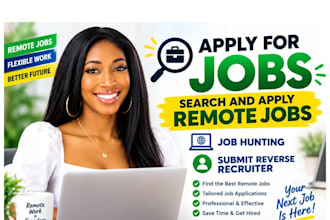 apply for jobs search and apply remote job, job hunting submit reverse recruiter