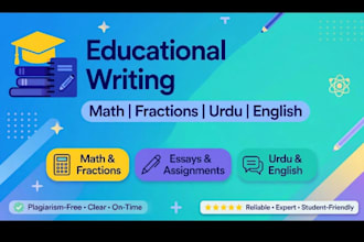 write professional educational content and blog posts