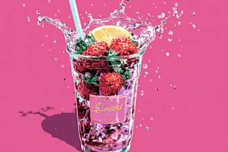 food pop art of your food pop art