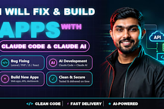 fix and build apps with claude code and claude ai