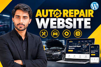 build an auto repair mechanic and car workshop wordpress website