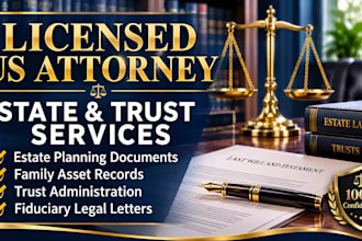 legally draft and edit formal estate related correspondence for fiduciaries