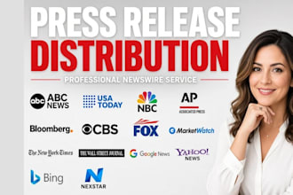 write a press release for your business or brand PR distribution
