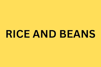 cook rice and beans