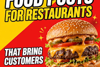 design food social media posts for restaurant instagram