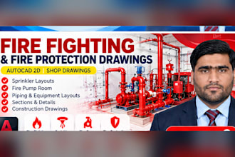 draft fire fighting piping and fire pump room layouts