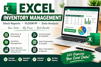 create excel inventory management and stock reports