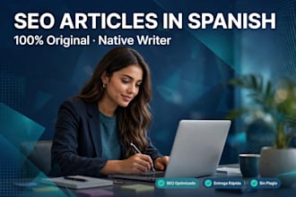 write a professional SEO article or blog post in spanish