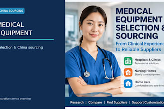 help you source and customize medical equipment from china