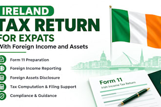 prepare ireland tax return for expats with foreign income and assets