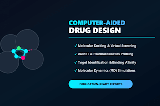 perform bioinformatics and drug analysis