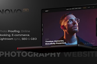 design a photography website