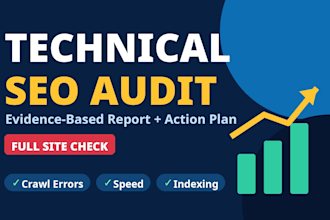 run a deep technical SEO audit with action plan