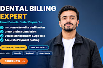 do dental billing, benefits verification, claim submission and denial management