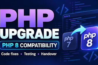 upgrade your PHP website to PHP 8 and fix compatibility issues