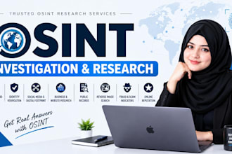do osint background checks and private investigation