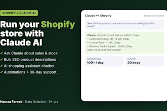 connect claude ai to your shopify store with mcp and automation