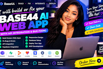 build base44 ai web apps, lovable ai website, replit ai bolt new, base44 expert