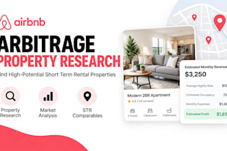 research airbnb arbitrage properties and short term rental leads
