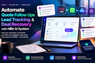 automate quote follow ups lead tracking and deal recovery with n8n ai system