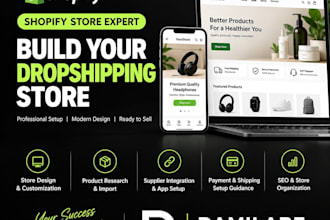 build a profitable shopify dropshipping store