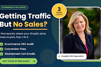 boost shopify sales with an ecommerce cro audit and conversion fixes