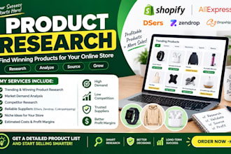 research winning products for shopify dropshipping