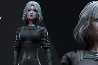 cleanup3d,nano banana to3d,cyberpunk metahuman daz genesis9,ue5,maya rig,animate
