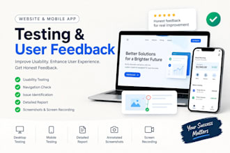 audit website and mobile app usability issues provide honest user feedbacks