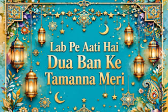 write beautiful custom urdu and english poetry and gazal