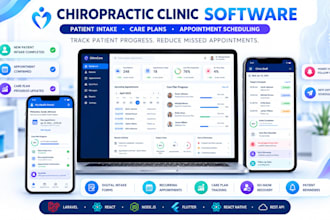 build chiropractic clinic software with patient intake and scheduling