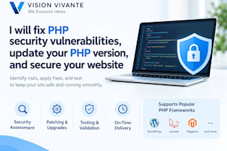 fix PHP security vulnerabilities, patch bugs, and secure your website